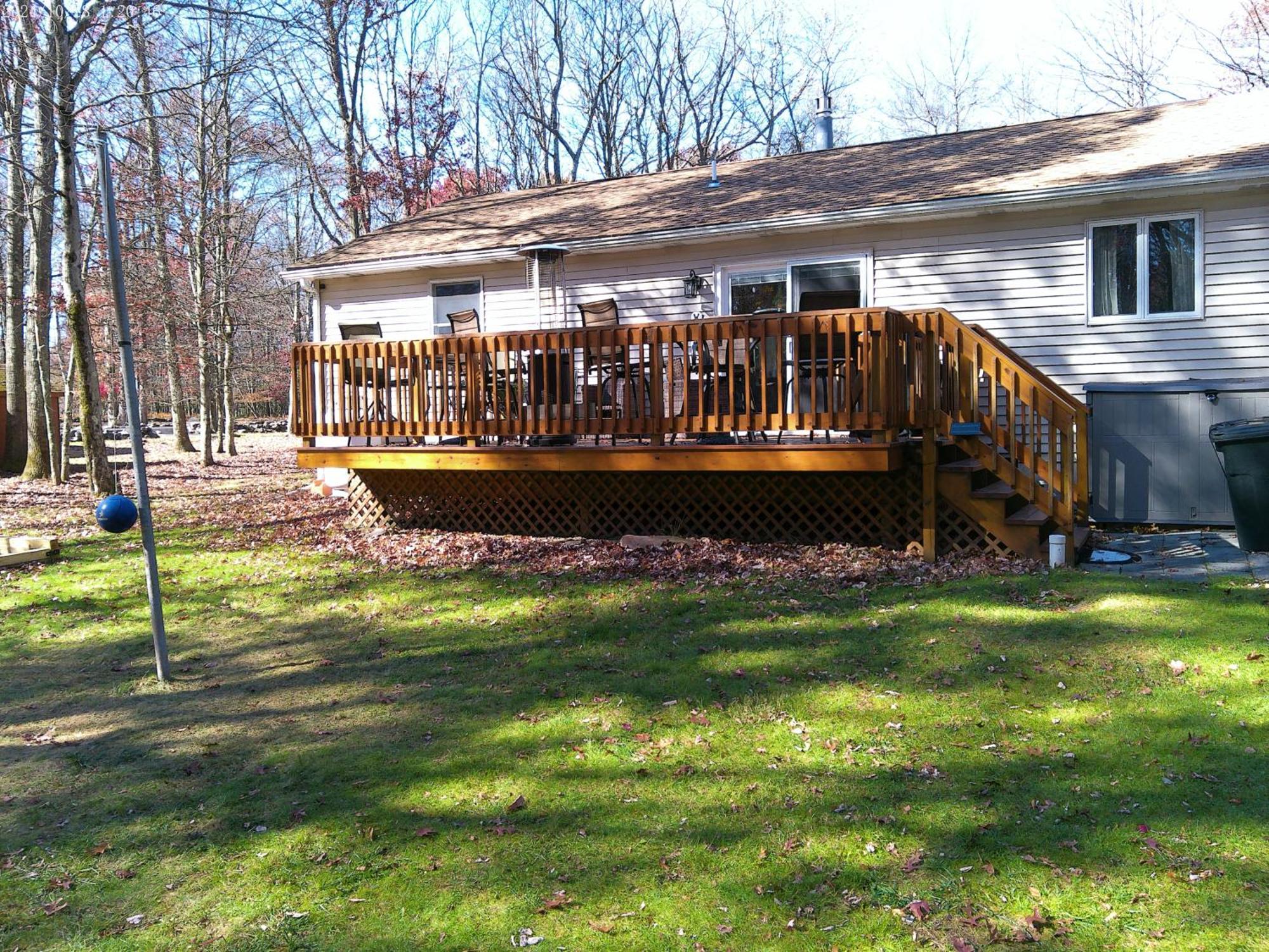 Serenity And Fun All In One In This Cozy Pocono Cabin จิมธอร์ป ภายนอก รูปภาพ